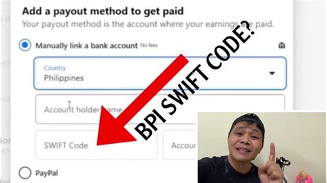 swift code of bpi